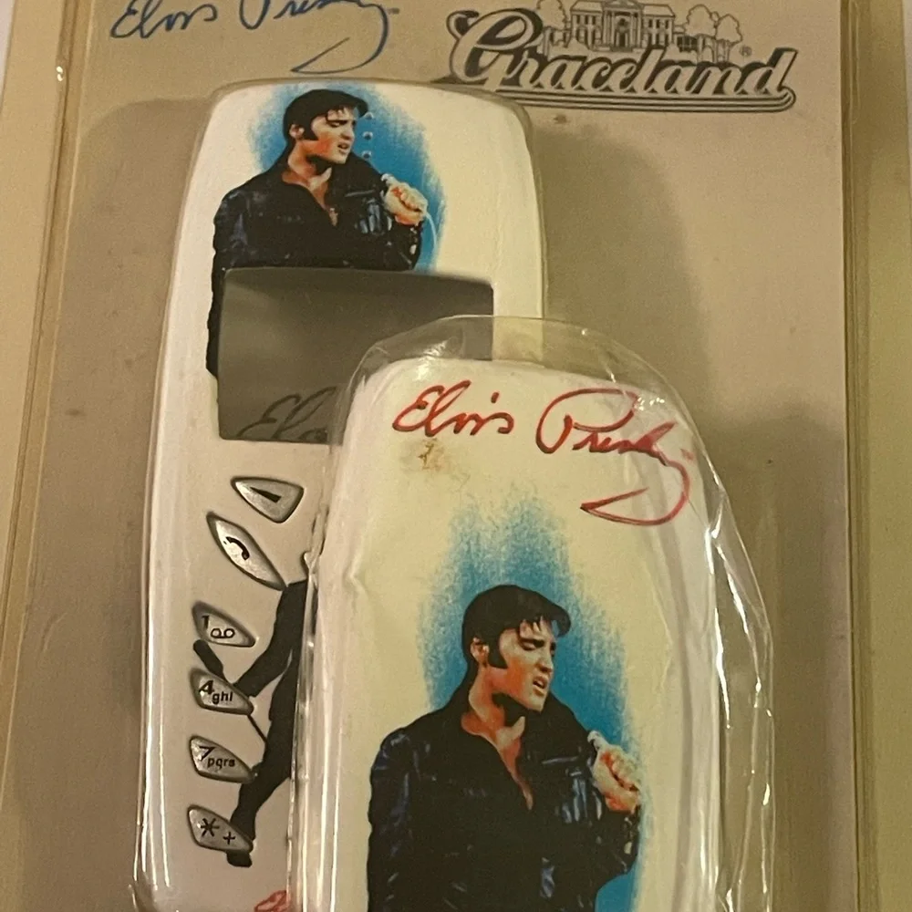NIP 2002 Elvis Presley 25th Anniversary Limited ed 5000 cell phone cover